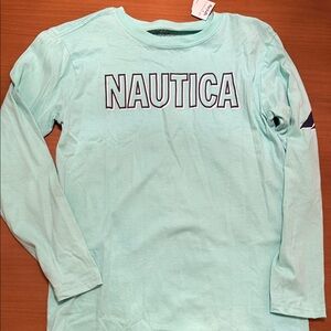 Nautica Kids Light‎ Blue Long Sleeve Tee